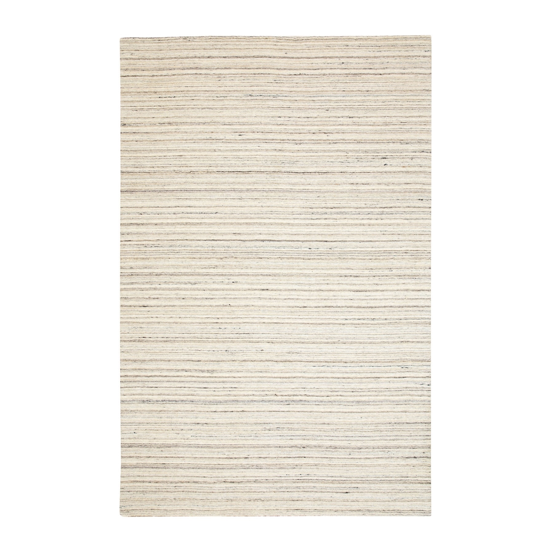 Modern & Contemporary Wool Power-Loomed Area Rug 6'0